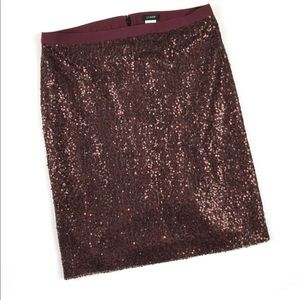 JCrew Sequin Skirt